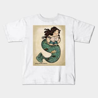 Hokusai Mermaid Kids T-Shirt